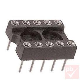 IC foglalat 10p. precíziós