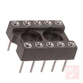 IC foglalat 10p. precíziós