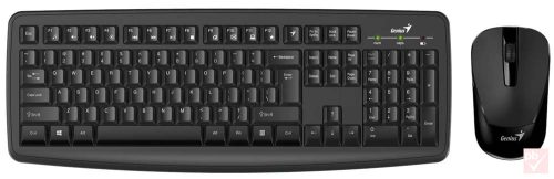 Genius KM8100 vezeték nélküli billentyűzet + egér szett (fekete, HUN)