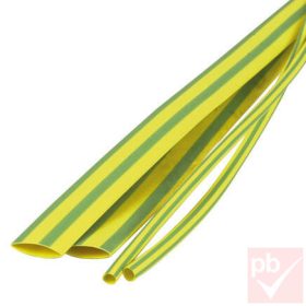 Zsugorcső zöld-sárga 4.8mm / 2.4mm