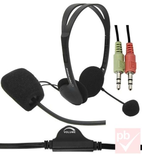 Esperanza Scherzo fekete headset