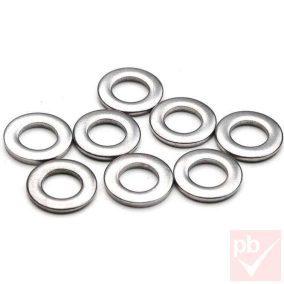   Alátét, M6, lapos, d=12mm, h=1.6mm, A2 rozsdamentes acél (Kraftberg)