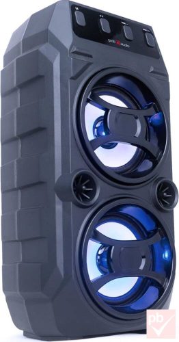 GMB Audio fekete Bluetooth hangszóró karaoke funkcióval