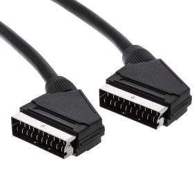   Scart összekötő kábel 1.5m (összes érintkező bekötve)