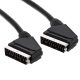 Scart összekötő kábel 1.5m (összes érintkező bekötve)