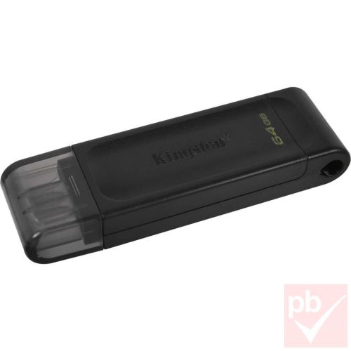 Kingston DataTraveler 70 64GB pendrive (Type-C, USB 3.2)