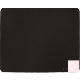 Gembird fekete gumírozott egérpad (22x18cm)