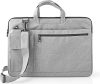 Nedis laptop táska (világosszürke, 17-18")