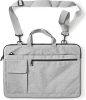 Nedis laptop táska (világosszürke, 17-18")