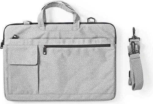 Nedis laptop táska (világosszürke, 17-18")