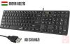 Genius Slimstar 126 USB billentyűzet (fekete, HUN)