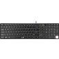 Genius Slimstar 126 USB billentyűzet (fekete, HUN)