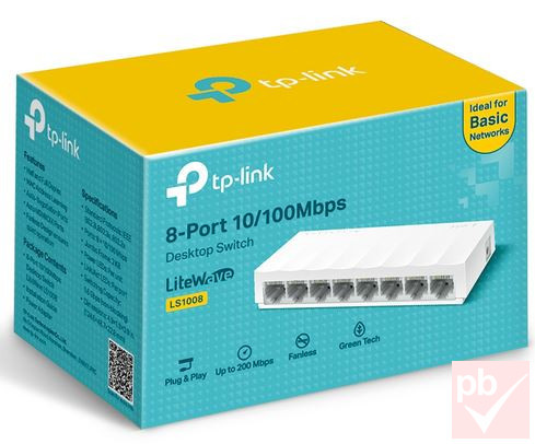 TP-Link LS1008 8 portos switch