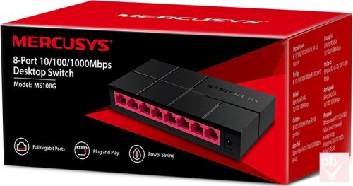 Mercusys MS108G 8 portos gigabit switch