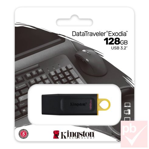 Kingston DataTraveler Exodia 128GB pendrive (Type-A, USB 3.2)