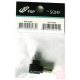 DC dugó, 6.5x4.3mm+1.4mm pin, hossz: 9.5mm, 90°, műanyag ház (Sony) [FSP]