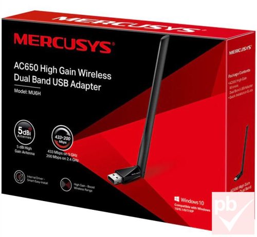 Mercusys MU6H USB WiFi adapter