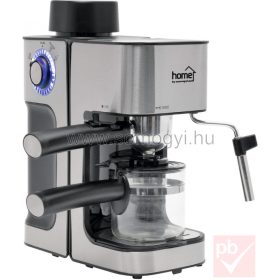   Home HG PR 14 Eszpresszó kávéfőző, 240ml, 3.5bar, fekete-inox
