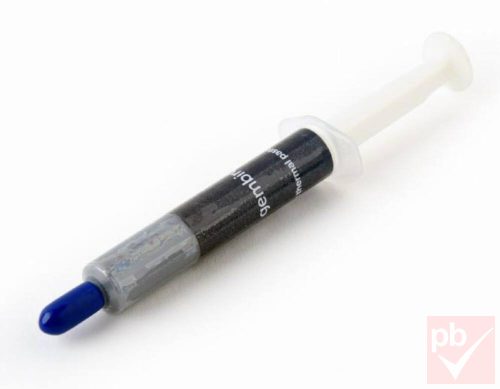 Gembird hűtőpaszta fecskendőben (3g, 4.5W/mK)