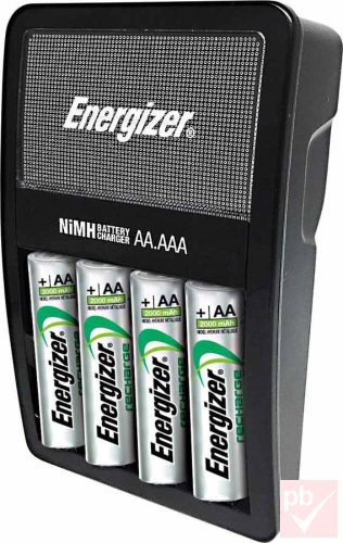Energizer Maxi hálózati akkutöltő 4db AA 2000mAh akkuval