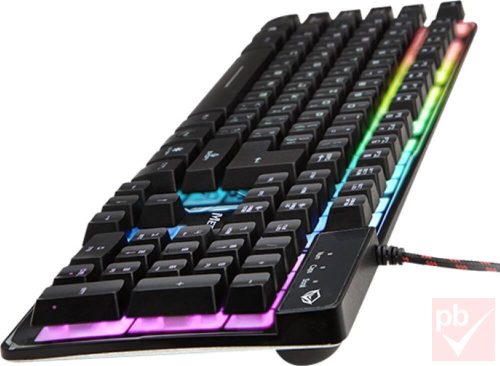 Meetion MT-K9300 RGB LED gamer billentyűzet (fekete, HUN)