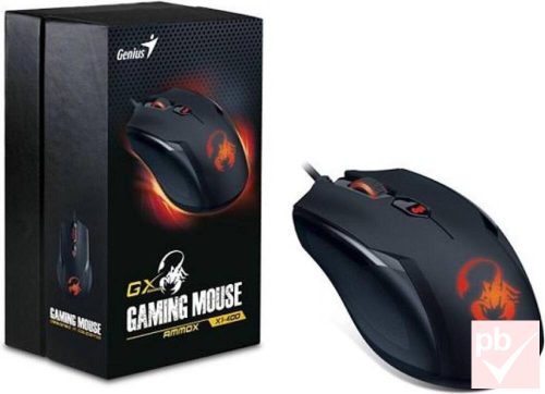 Genius Ammox X1-400 USB gaming egér