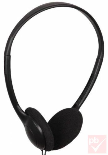 Gembird MHP-123 könnyű fejhallgató (fekete)