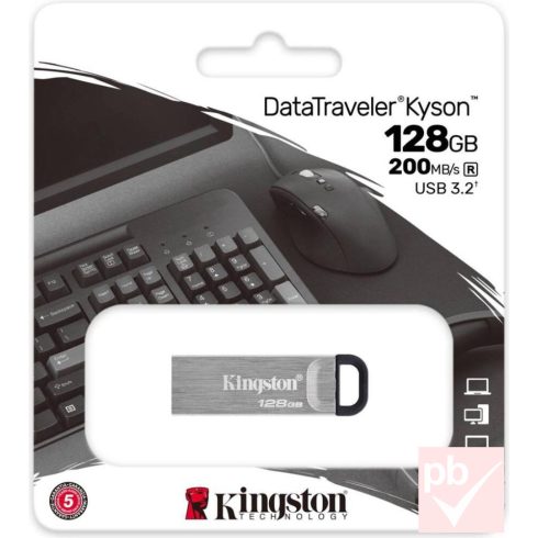 Kingston DataTraveler Kyson 128GB pendrive (Type-A, USB 3.2)