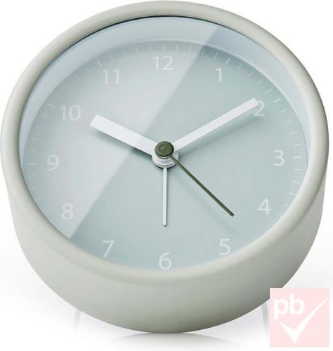 Nedis modern megjelenésű ébresztőóra (világoszöld)