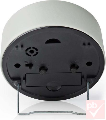 Nedis modern megjelenésű ébresztőóra (világoszöld)