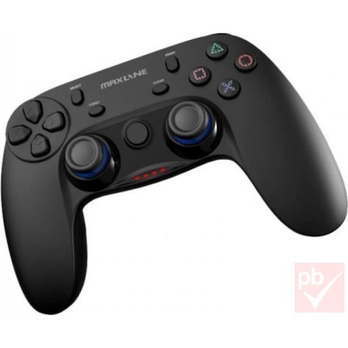 Max Mobile MaxLine fekete vezetékes kontroller (PC USB/PS3)