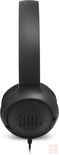 JBL Tune 500 Pure Bass Sound fekete headset okostelefonhoz