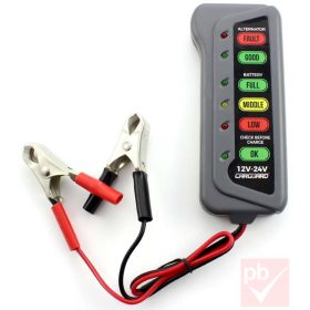 Carguard CBT001 akkumulátor és generátor teszter (12/24V)