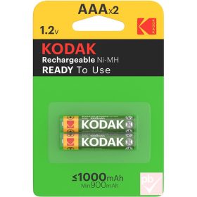 Kodak 1000mAh AAA akkumulátor (2db-os bliszter)