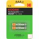 Kodak 1000mAh AAA akkumulátor (2db-os bliszter)