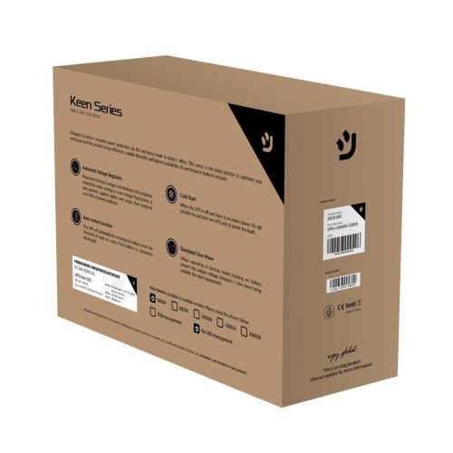 NJoy Keen 600VA szünetmentes tápegység