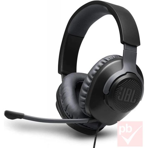 JBL Quantum 100 gaming headset (fekete)