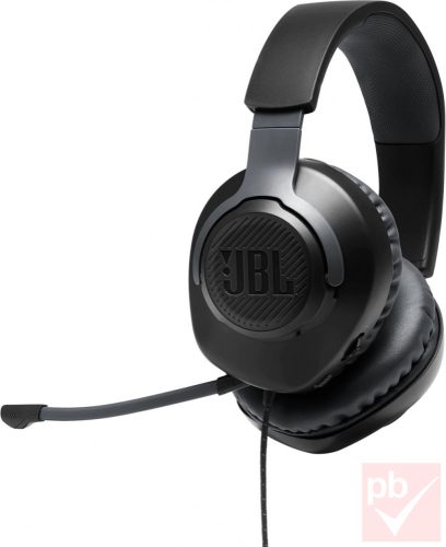 JBL Quantum 100 gaming headset (fekete)