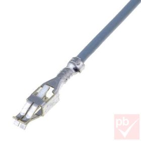 ISO dugóhoz pin kábellel, 135mm, 1db