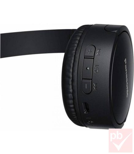 Panasonic XBS Wireless Bluetooth fejhallgató mikrofonnal (fekete)