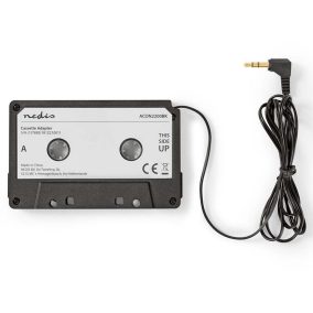 Nedis audio adapterkazetta autóba, AUX jack csatlakozóval