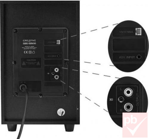 Creative SBS E2500 2.1 Bluetooth hangfalszett