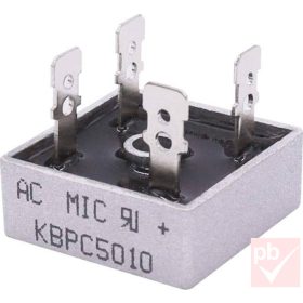 Graetz (dióda híd) KBPC5010 1000V 50A