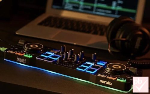 Hercules DJControl Starlight keverőpult (fekete)