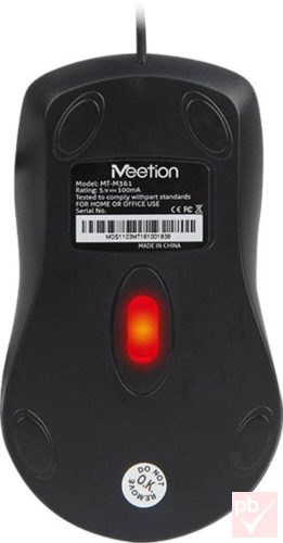 Meetion MT-M361 USB egér (fekete)