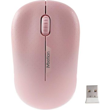 Meetion MT-R545 vezeték nélküli egér (pink)