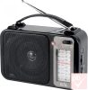 SAL RPR 6 hordozható rádió (4 sávos, tápellátás: 2x D elem + 230V)