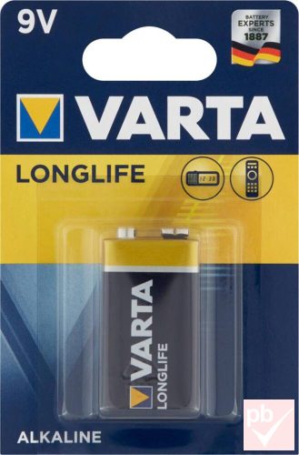 Varta Longlife 9V elem