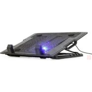 Gembird dönthető 17.3" laptop hűtő (fekete)