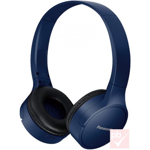 Panasonic XBS Wireless Bluetooth fejhallgató mikrofonnal (kék)